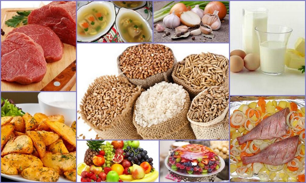 alimentos e pratos para a artrose do ombreiro
